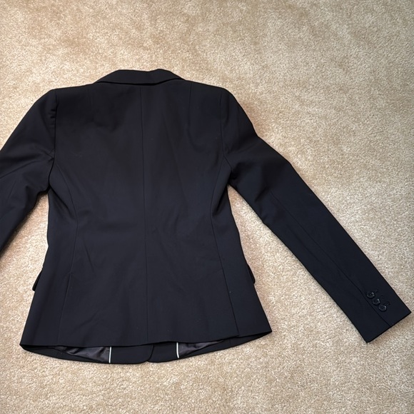 Banana Republic Black Suit Blazer Jacket - Picture 11 of 12